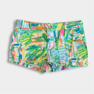 Lilly Pulitzer Mini Callahan Shorts Multi Sea Salt and Sun 7 NWOT